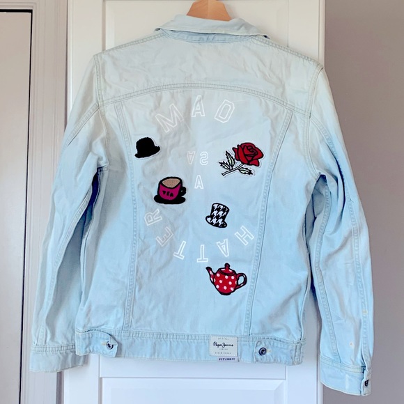 Pepe Jeans | Jackets \u0026 Coats | Pepe Jeans Alice In Wonderland Jean Jacket  Xss | Poshmark
